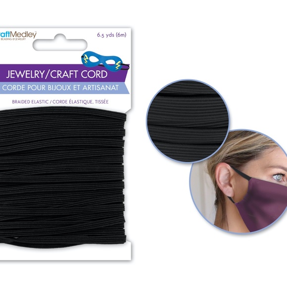 Elastic Cord for Mask or Other 4mm 6.5 Yards (6m) - Picture 1 of 4